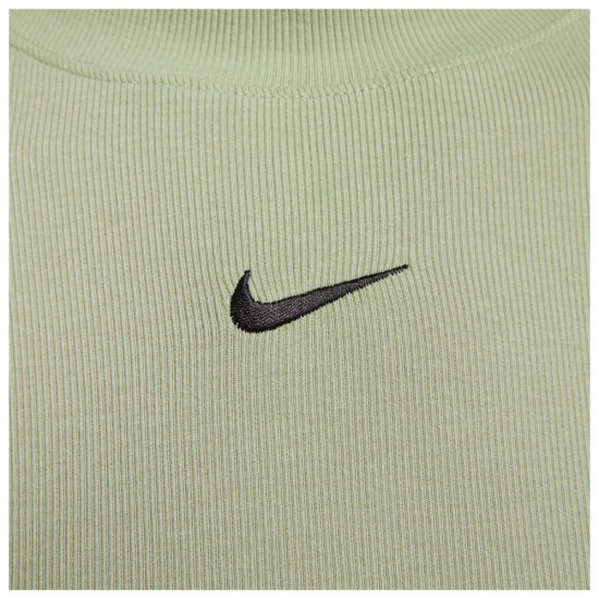 Nike Γυναικεία κοντομάνικη μπλούζα Sportswear Essentials Rib Mock